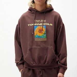 Claude Monet Pacsun Brown Men’s Hoodie